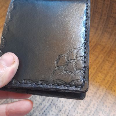 Handmade men's genuine leather walletSuitable for pocket  