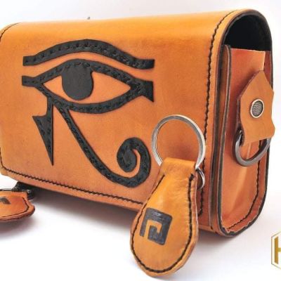 Eye of Horus saddle bag 