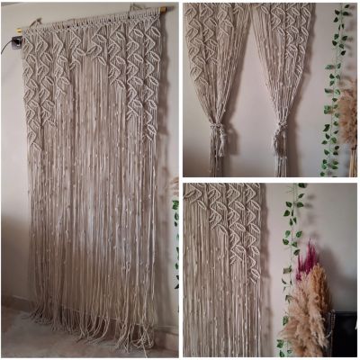 Macrame curtain 