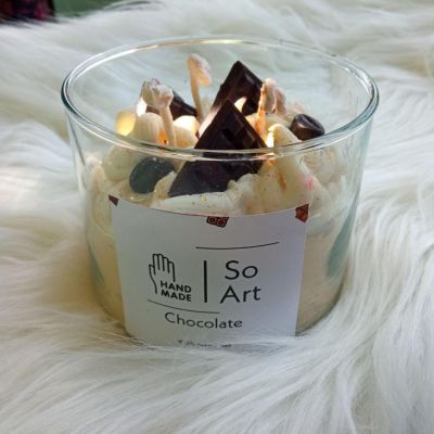 Chocolate candle