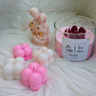 Vanilla candle set