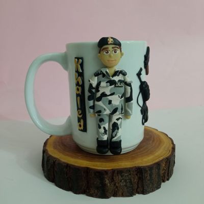 Army officer mug