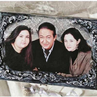 Customized silver box with your photo 