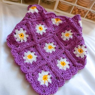 Crochet bandana