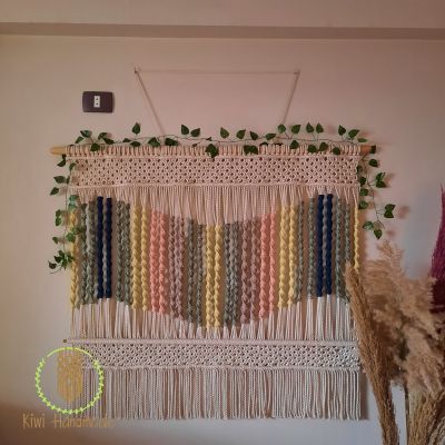 Colorful wall hanging