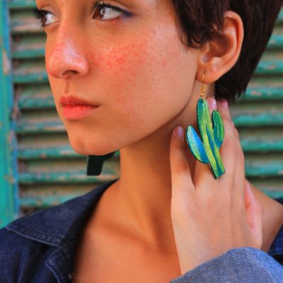 earring cactus 