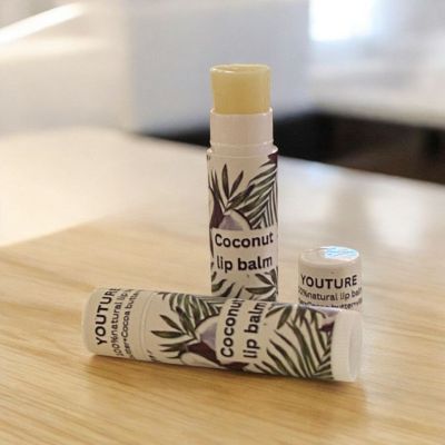 Plumping lip balm with coconut &Mint🥥🌱