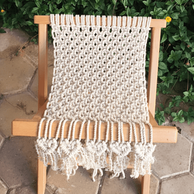 Macrame chair 