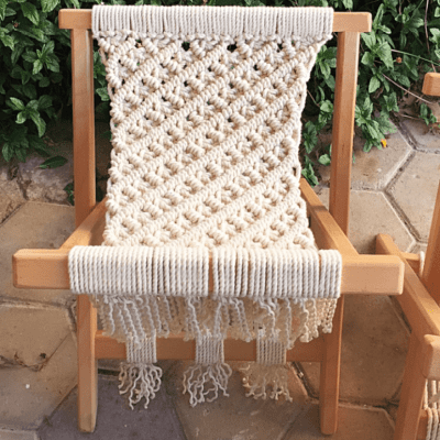 Macrame chair 