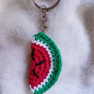 Crochet keychain