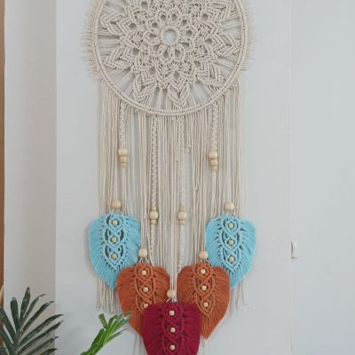 Macrame mandala dream catcher 