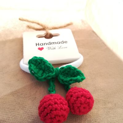 Crochet hair ties