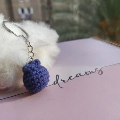 Crochet keychain