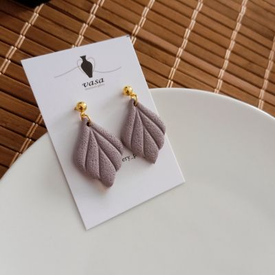 Polymer clay earring