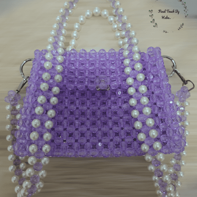 Trendy lavander bag