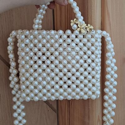 Butterfly pearl bag