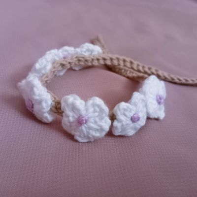 Crochet bracelet 