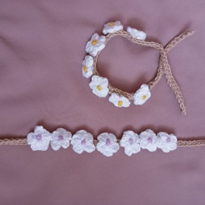 Crochet bracelet 