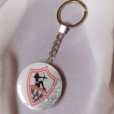 Zamalek resin key chain 