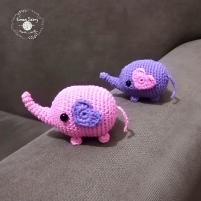 Amigurumi elephant 