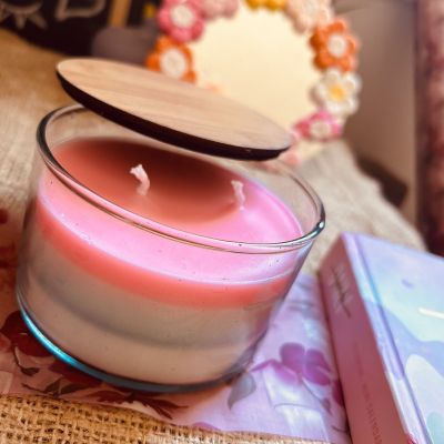 scented candle jar 250 gr