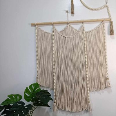 Macrame mural