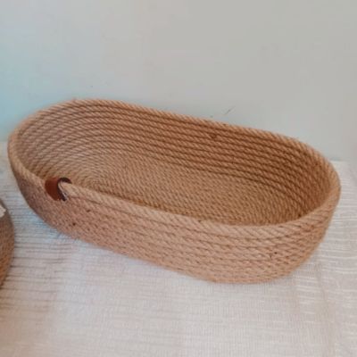 Jute rope organizer