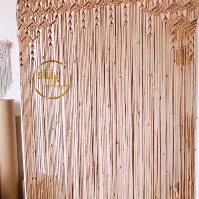 macrame curtain