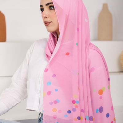 Love pink hijab