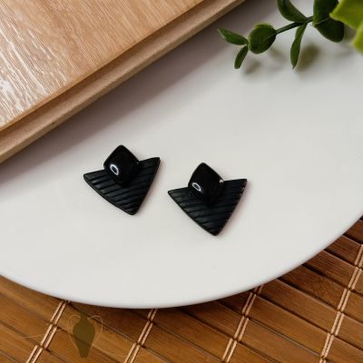 Polymer clay earring