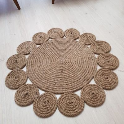 Rug hand made 