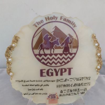 The Holy Family Resin coaster 