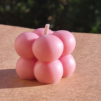 Bubble Gum Beeswax Mini Candle 