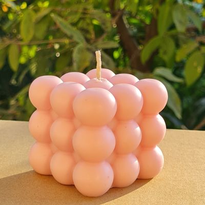 Bubble Gum Beeswax Candle 