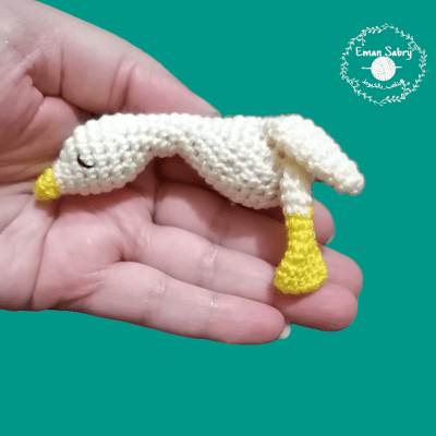 Amigurumi goose 