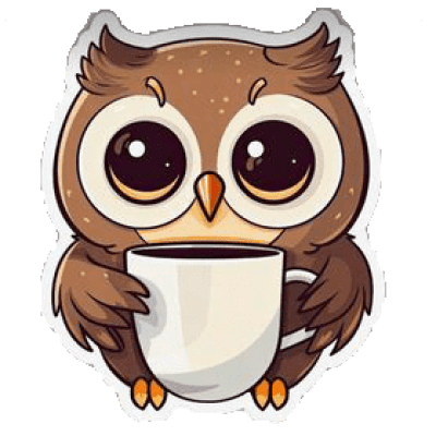 owl sticker 