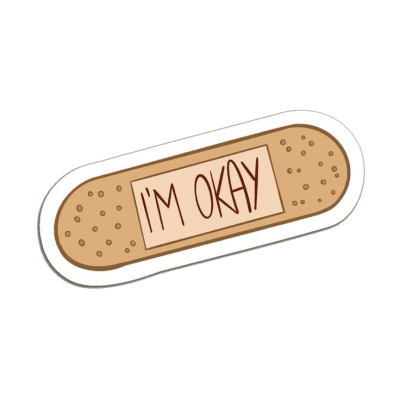 iam okay sticker 