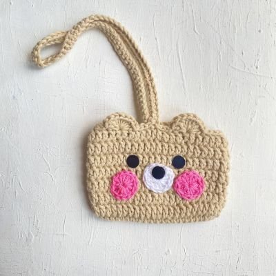 Teddy Card holder and bag charm