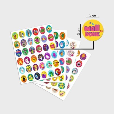 Encouragement stickers for children