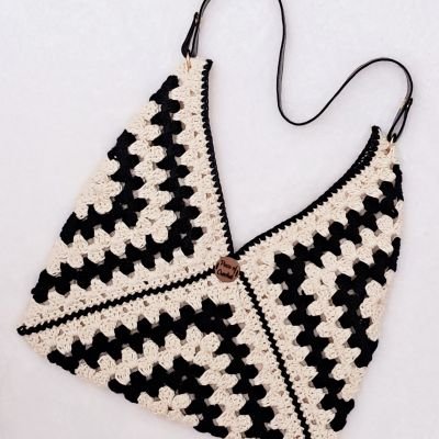 Granny crochet bag 