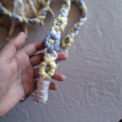 Macrame strap