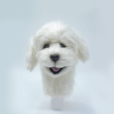 Maltese Dog Hand Puppet