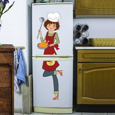 Refrigerator stickers