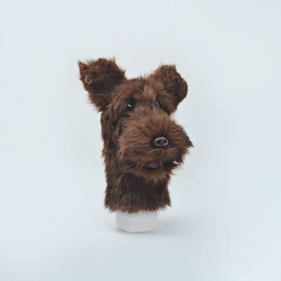 Schnauzer Hand puppet