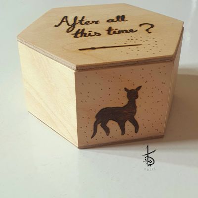 After all this time? - Hand-Burned Wooden Box