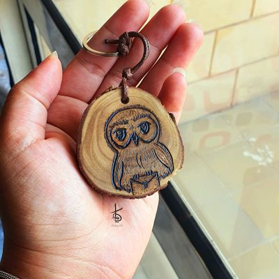 Hedwig the Owl - Keychain