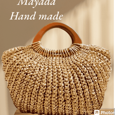 Trendy crochet bag 