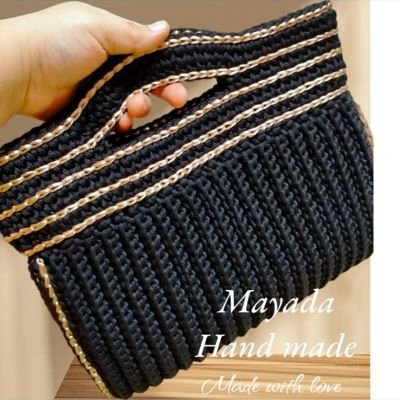 Trendy crochet bag 