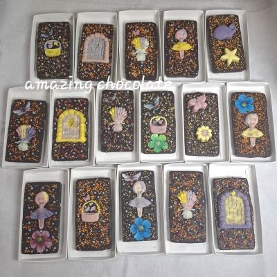 Handmade chocolate bar