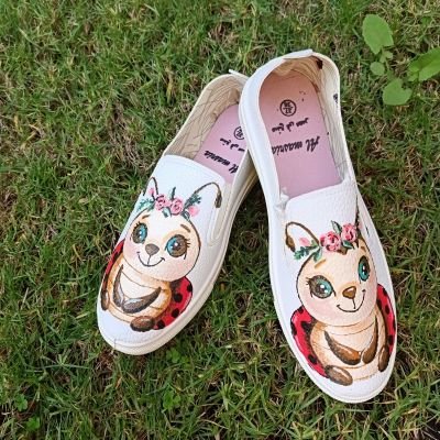 Handpainted shoes 